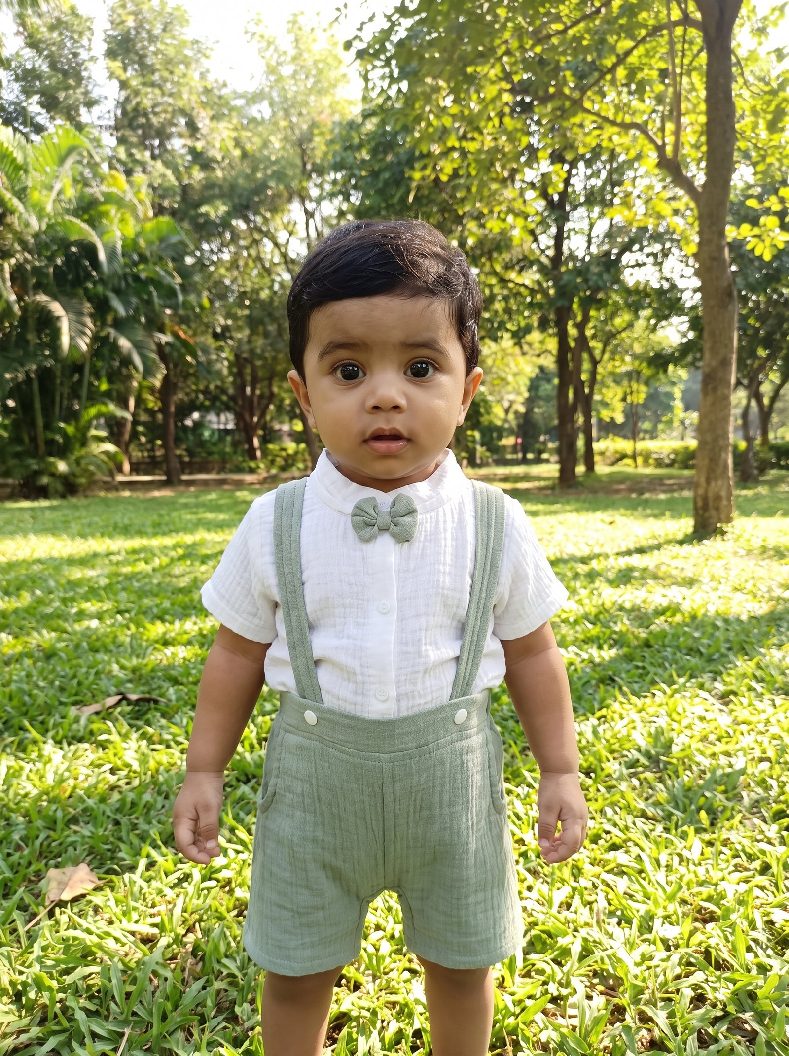 Infant Baby Boy Gentleman Cotton Outfit